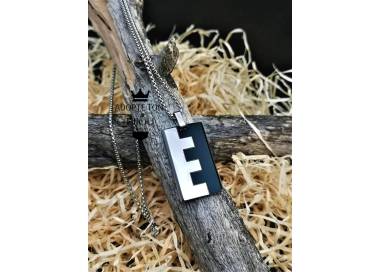 Collier Presta pour homme avec son pendentif en acier inoxydable 316L