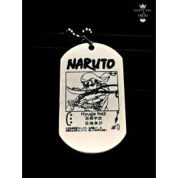 Collier Neji Hyûga Naruto en acier inoxydable