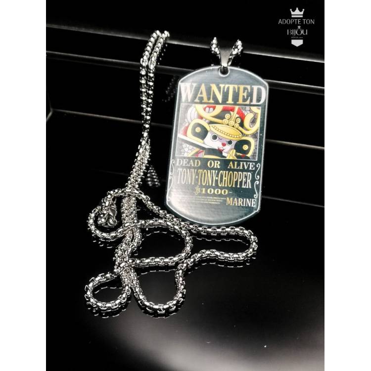 Collier Chopper One Piece en acier inoxydable