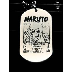 Collier Hinata Hyûga Naruto en acier inoxydable