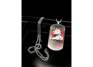 Collier Barbe blanche One Piece en acier inoxydable