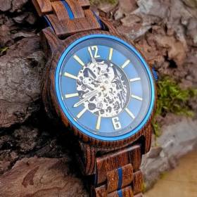 Montre en bois artisanale | Automatique, pièce unique