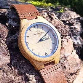 Montre en bois Classique homme | Bois, cuir & design intemporel accessoire de mode