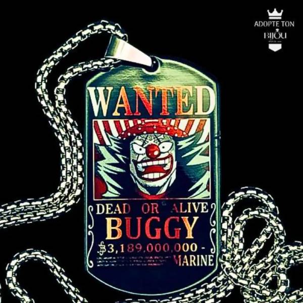 collier manga one piece buggy le clown