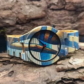 montre en bois artisanale onirisme unique