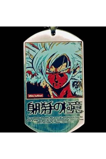 collier manga son goku blue