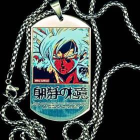 collier manga dragon ball son goku blue