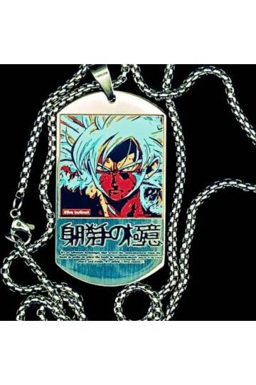collier manga dragon ball son goku blue