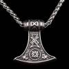 collier viking fer de hache