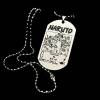 Collier manga akatsuki organisation criminelle avec sa chaine en bille