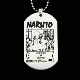 Collier manga akatsuki organisation criminelle naruto