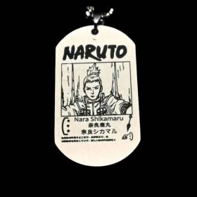 Collier manga Naruto Shikamaru Nara 🇫🇷 coté face