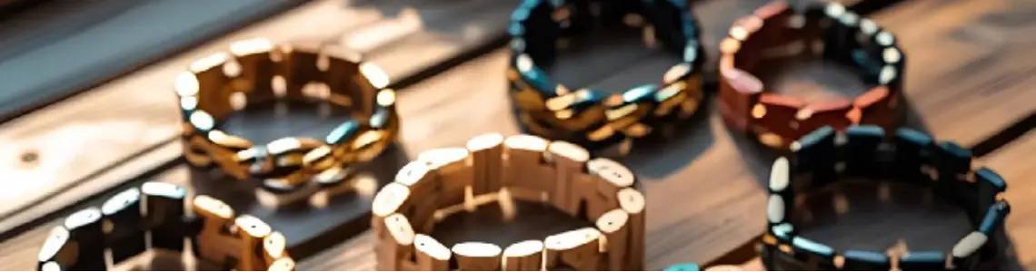 Bracelets en bois